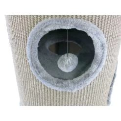 ZooRoyal Kratztonne Luna 70cm 11 ZooRoyal Kratztonne Luna 70cm -Pet Haus Verkauf zooroyal kratztonne luna grau 4