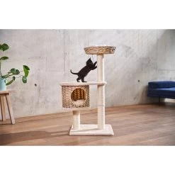 ZooRoyal Premium Kratzbaum Bali 98,5 Cm -Pet Haus Verkauf zooroyal premium kratzbaum bali 98 5cm web 2